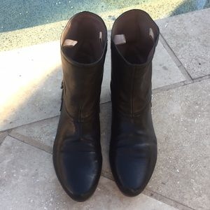 Belle by Sigerson leather ankle boots